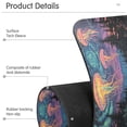 thumbnail image 4 of Yayeee Faucet Mat for Kitchen Sink 14.7" Diatomite Long Splash Guard Pad, Psychedelic Jellyfish, 4 of 7
