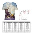 thumbnail image 2 of Fruit Purple Grapes T Shirts Basic T-Shirt Short Sleeve Ladies Tee Shirt Summer Graphic Clothing, 2 of 6