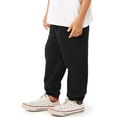 thumbnail image 4 of Hanes EcoSmart Boys' Fleece Sweatpants Black M, 4 of 4