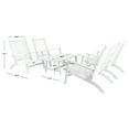 thumbnail image 6 of SAFAVIEH Deven Outdoor Patio 5 Piece Coffee Set, Grey, 6 of 7