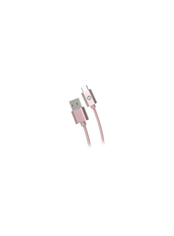 DigiPower IEN-BC10C-RGLD Rose Gold USB-C to USB-A Cable