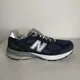 thumbnail image 1 of New Balance 990 Mens 11.5 Blue Sneakers Shoes Athletic Low Top USA M990NV3, 1 of 6
