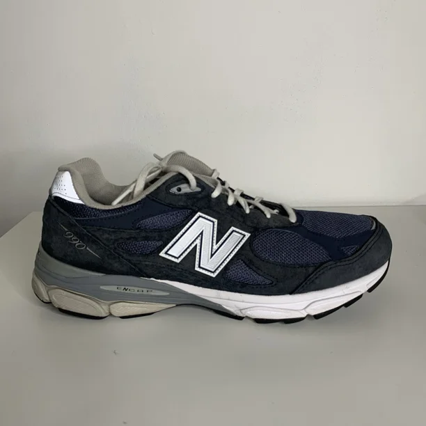 New Balance 990 Mens 11.5 Blue Sneakers Shoes Athletic Low Top USA M990NV3