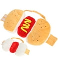 thumbnail image 4 of Hot Dog Modelling Designed Professional Manufacturing Pet Clothes, Three Sizes To Choose Not Easy To Fall Off Clothes For Dogs, For Dogs Cats Yellow, 4 of 8