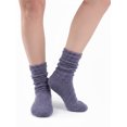 thumbnail image 3 of MUK LUKS Women's Tall Slouch Cabin Socks, 2-Pack, OSFM, 3 of 5
