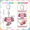thumbnail image 3 of 24 Llaveros con Dijes de Ajolote: Regalos Multicolores para Fiestas de Cumpleaños, Regalos Escolares y Decoraciones., 3 of 6