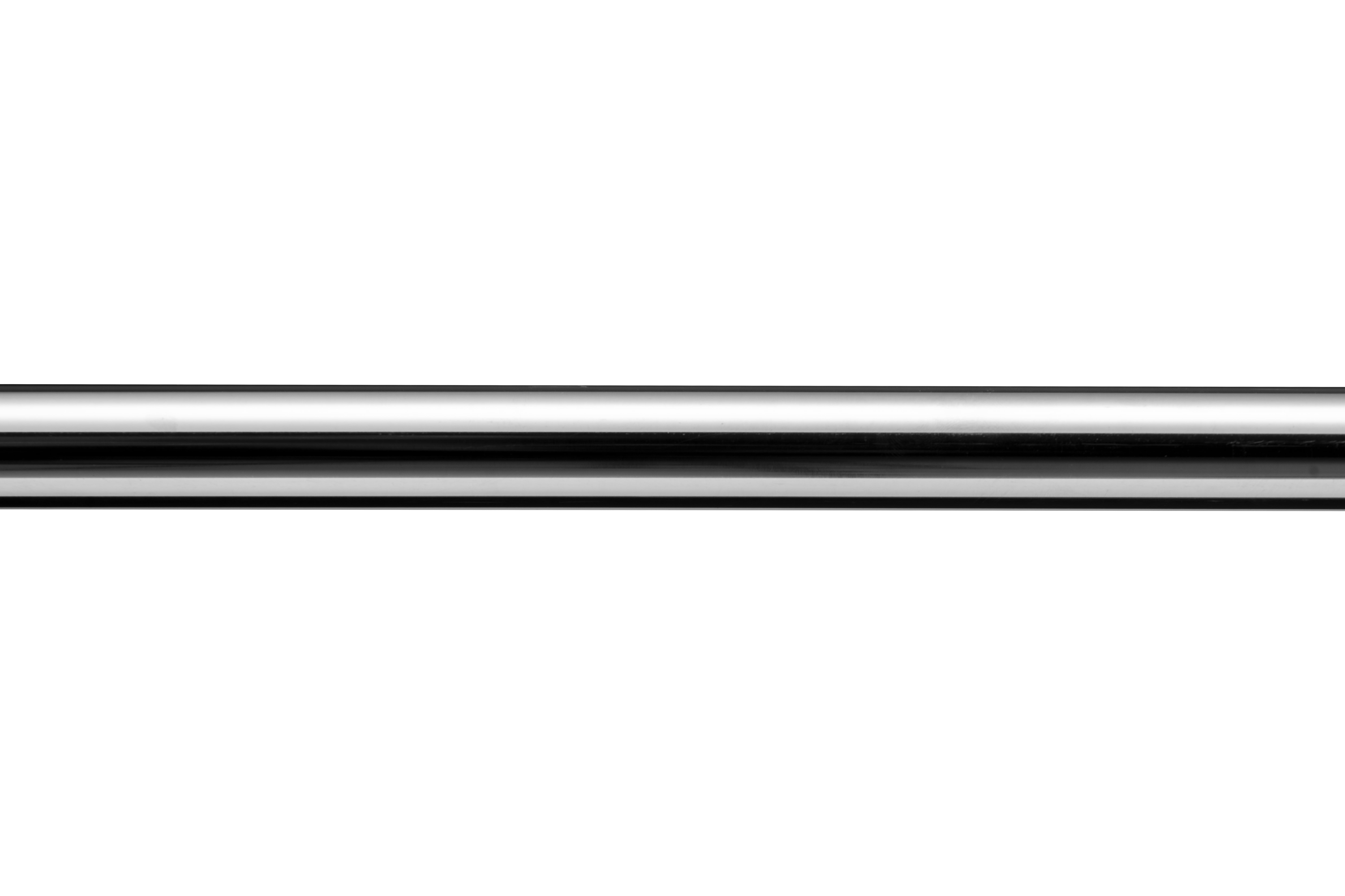 Croydex Stick N Lock Tension Shower Curtain Rod Extends 40-72in, Stainless Steel in Chrome