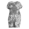 thumbnail image 6 of Terra & Sky Women's Plus Size Twisted T-Shirt Dress, 6 of 6