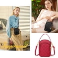 thumbnail image 5 of Mobile phone bag women's bag 2023 new style crossbody bag fashion everything portable one shoulder-red, 5 of 5