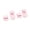 Pink, variant on Adhesive Detachable Remote Control Holder Wall Mount Hook Set for Home Office Storage Organization Accessories