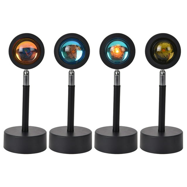 Projection Light LED 5W USB Projector Light LED Projector Light Adjustable Photography Prop Atmosphere Lamp, Sunset