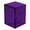 Royal Purple, variant on Ultra Pro Eclipse 2-Piece Deck Box: Jet Black - For Pokemon game, MTG, Baseball, Basketball, Football card and other Trading Cards or Board Games storage