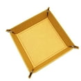 thumbnail image 1 of Square/Hexagonal Tray Bar Nightclub Game Board Folding PU Leather Plate Desktop Storage Box, 1 of 9