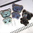 thumbnail image 4 of Soporte para teléfono shaofei con espejo rotación 360 grados diseño de oso de dibujos animados, 4 of 5