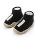 thumbnail image 1 of Zapatos de primeros pasos para bebé, niño pequeño, niño, niña, suela suave de goma, zapatos casuales descalzos, botines de punto antideslizantes, 1 of 4