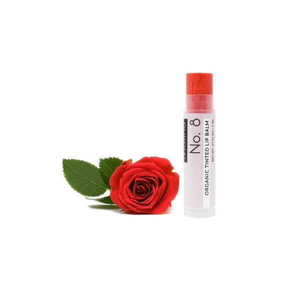 Organic Tinted Lip Balm No. 8, 0.17 fl oz | 2-pack