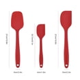 thumbnail image 4 of stanreset 3 Pcs Food Grade Silicone Spatulas Set Heat Resistant Non-Stick Spatula Kitchen Utensils for Cooking Baking, 4 of 6