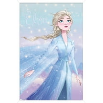 Disney Frozen - Elsa Glance Wall Poster, 22.375" x 34" Framed
