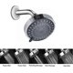 thumbnail image 3 of Shower Head High Pressure Rain Fixed Showerhead 5-Setting with Adjustable Metal Swivel Ball Joint, 3 of 5