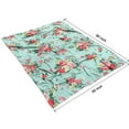 thumbnail image 4 of Pioneer Flower Blanket,Comfortable Soft Flannel Throw Blanket,All Season,Warm Lightweight Blankets for Sofa Bed Couch Living Room Chair,60"x80"(150x200cm), 4 of 4