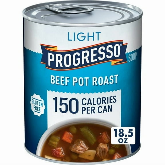 Progresso Light, Beef Pot Roast Soup Gluten Free 18.5 oz (Pack of 5)