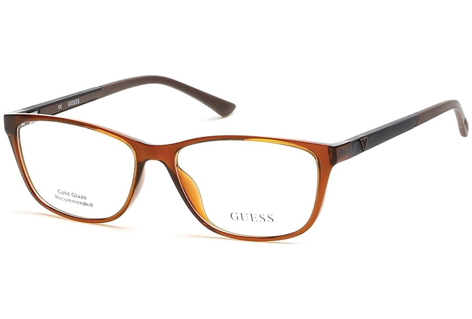 GU2497 GU2497 Eyeglasses Guess GU 2497 050 dark brown//other GU 2497