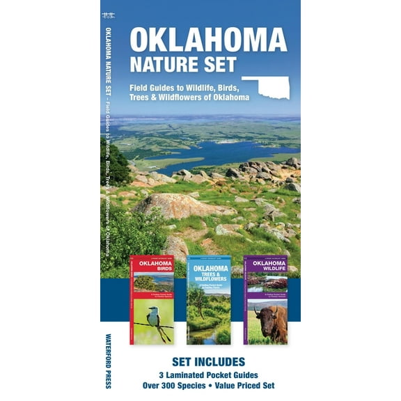 Nature Observation North America Oklahoma Nature Set: Field Guides to Wildlife, Birds, Trees & Wildflowers of Oklahoma, (Paperback)
