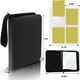 thumbnail image 3 of Popular! Solid Color Honeycomb Texture Card Storage Bag Four Compartments 400 Transparent Card Pockets, 3 of 3