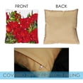 thumbnail image 3 of Toland Home Garden Set of 2 Rosette Blooms Spring Pillow Covers 18x18 Inch Flower Throw Pillows, 3 of 4