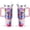 Butterfly04, variant on 40 Oz Butterfly Theme Tumbler With Handle With Lid Straw Double Insulated Travel Coffee Cup Butterfly Gifts For Women