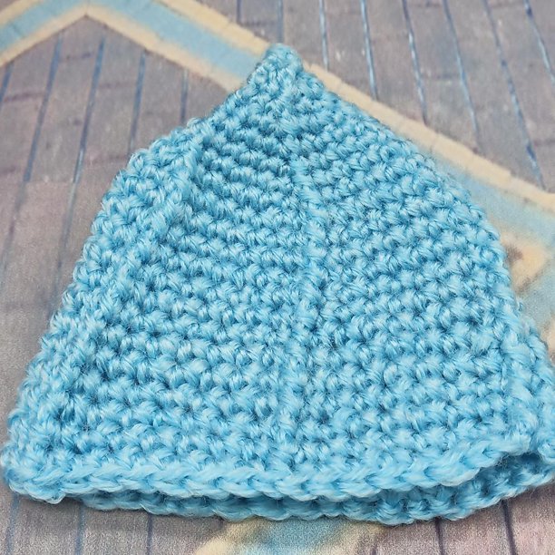 Gorro de Lana Tejido Macarena Gorro de Pelota de Esquí 1/3 Azul