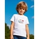 thumbnail image 1 of Camisetas de manga corta de primavera y verano para niños con estilo de moda estadounidense con estampados modernos, perfectas para ropa informal., 1 of 6