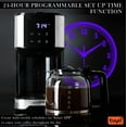 thumbnail image 5 of Mixpresso 12 Cup Drip Coffee Maker Touch Screen LCD Display with Wifi, 5 of 7