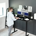 thumbnail image 2 of VIVO Black 60" x 30" Concealed Cable Table Top w/ Pad for Standing Desk Frames, 2 of 8