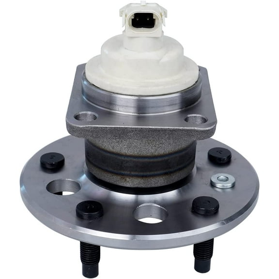 Detroit Axle - Rear Wheel Bearing Hub for 5-Lug 1997-2003 Buick Century 1998 1999 2000 2001 2002 Wheel Hub Bearing Assembly Replacement