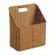 thumbnail image 1 of Cesta de almacenamiento colgante tejida para revistas, organizador de pared que ahorra espacio. L 28cmx15cmx33cm, 1 of 9