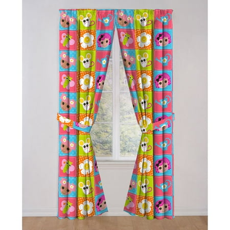 Lalaloopsy Curtain Drapes, Set of 2
