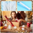 thumbnail image 5 of SWETRACE 50Pcs Realistic Pine Branches White Plastic Artificial Pine Needles for Christmas Party Decoration 3.1x2in, 5 of 8