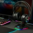 thumbnail image 2 of Thermaltake E1 RGB Gaming Headset Stand, 2 of 8