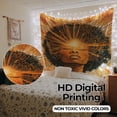 thumbnail image 3 of Afro Goddess Awakening Wall Tapestry for Bedroom by DC | African American Tapestry Wall Hanging & Aesthetic Decor for Dorm, Living Room, Picnic & Home | 36"x48", 3 of 7