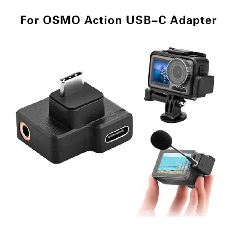 CYNOVA Osmo Action デュアル 3.5mm USB-Cアダプター
