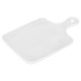 thumbnail image 2 of Bandeja de silicona con moldes para cortar queso, tabla para cortar queso con asas, agujeros para servir en el hogar, bandeja para aperitivos y frutas, posavasos, forma cuadrada, 2 of 12