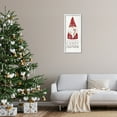 thumbnail image 2 of Stupell Industries Christmas Gnome with Candy Cane Holiday Painting White Framed Art Print Wall Art, 13 x 30, 2 of 9
