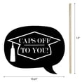 thumbnail image 3 of Big Dot of Happiness Funny Graduation Cheers - Graduation Party Photo Booth Props Kit - 10 Piece, 3 of 5