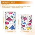 thumbnail image 6 of Yayeee Flameless Candles with Remote Flickering Battery Operated Multi Color Changing, Red Retro Pattern, 6 of 7