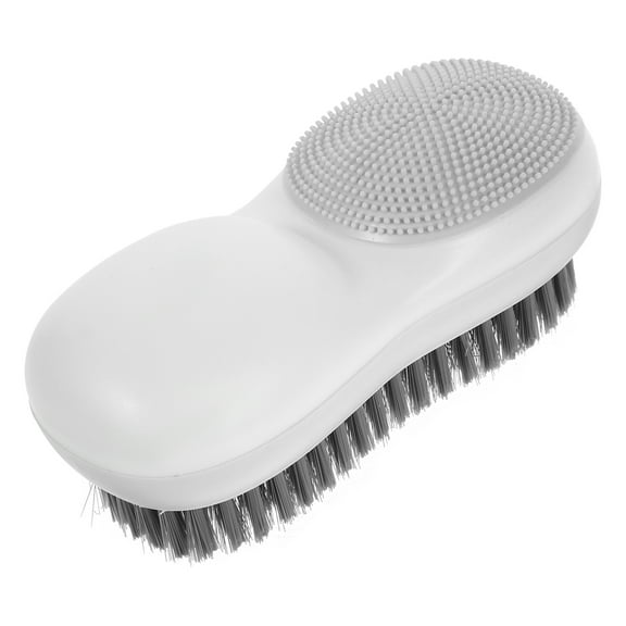 LOLIPPYY Portable Handheld Scrubbing Brush with Soft Bristles for Laundry, Shoe Care, and Home Cleaning
