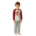 thumbnail image 4 of Lvotionpl 2026 Family Christmas Pajamas Matching Sets, Matching Family Christmas Pjs Long Sleeve Top & Pants Set Matching Holiday Family Pajama Xmas Sets, 4 of 5