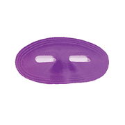 Purple Eye Mask Satin Domino Superhero Ninja Super Hero Costume Accessory