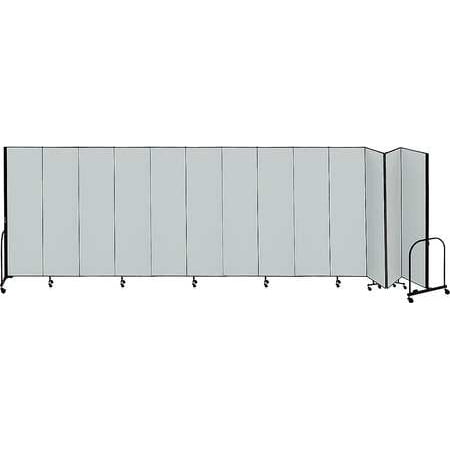 - SCREENFLEX CFSL8013 GREY Partition,24 Ft 1 In W x 8 Ft H,Gray G9844344