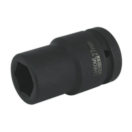 

Sealey Is127D Impact Socket 27Mm Deep 1Sq Drive